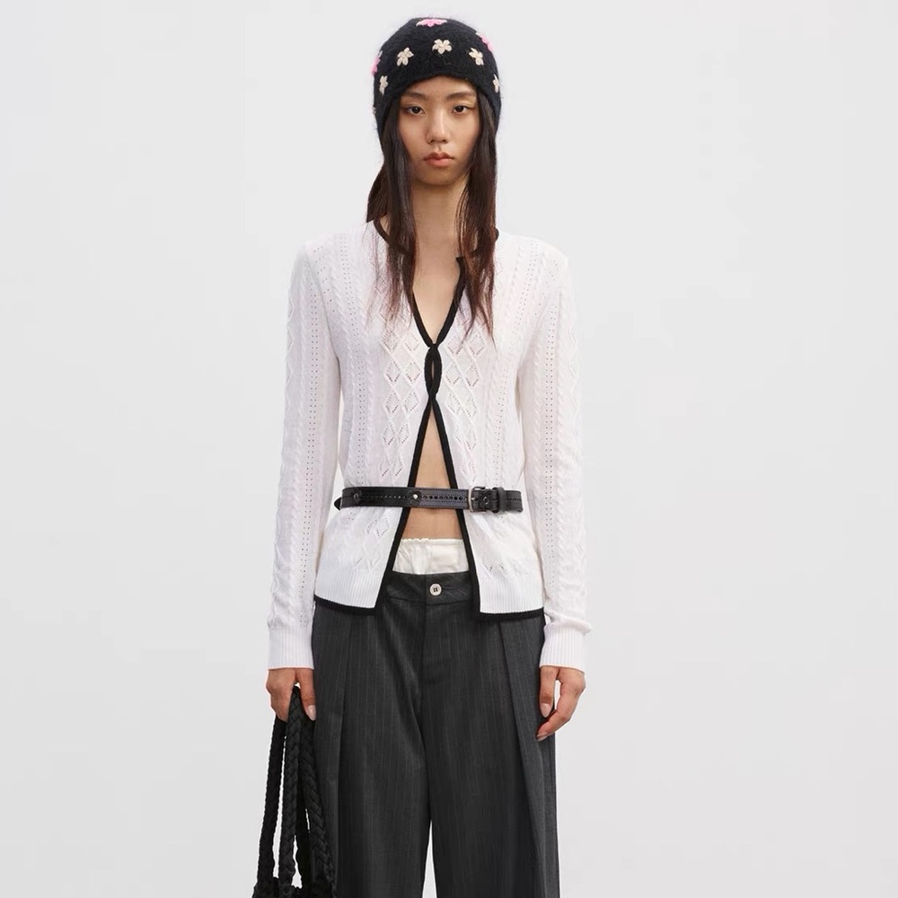 White Women's Cardigan